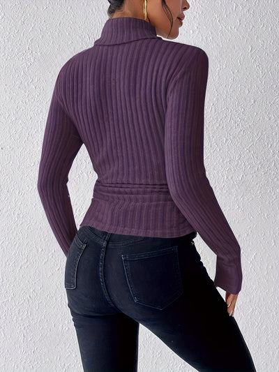 Elevé High-Neck Knit