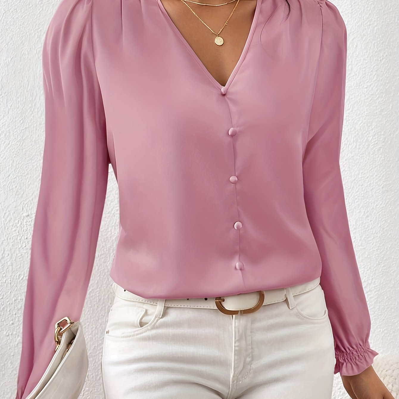 Claire | Pleated Shirt