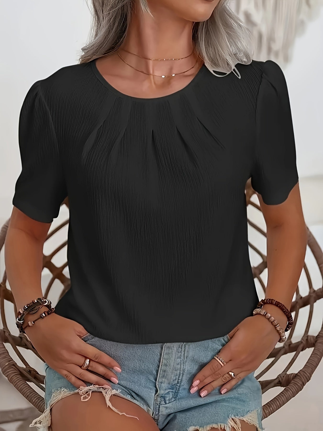 Camille | Ruffle Blouse