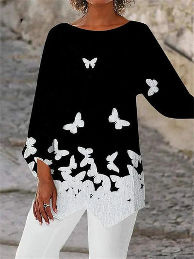 Soraya Long Sleeve Printed Shirt