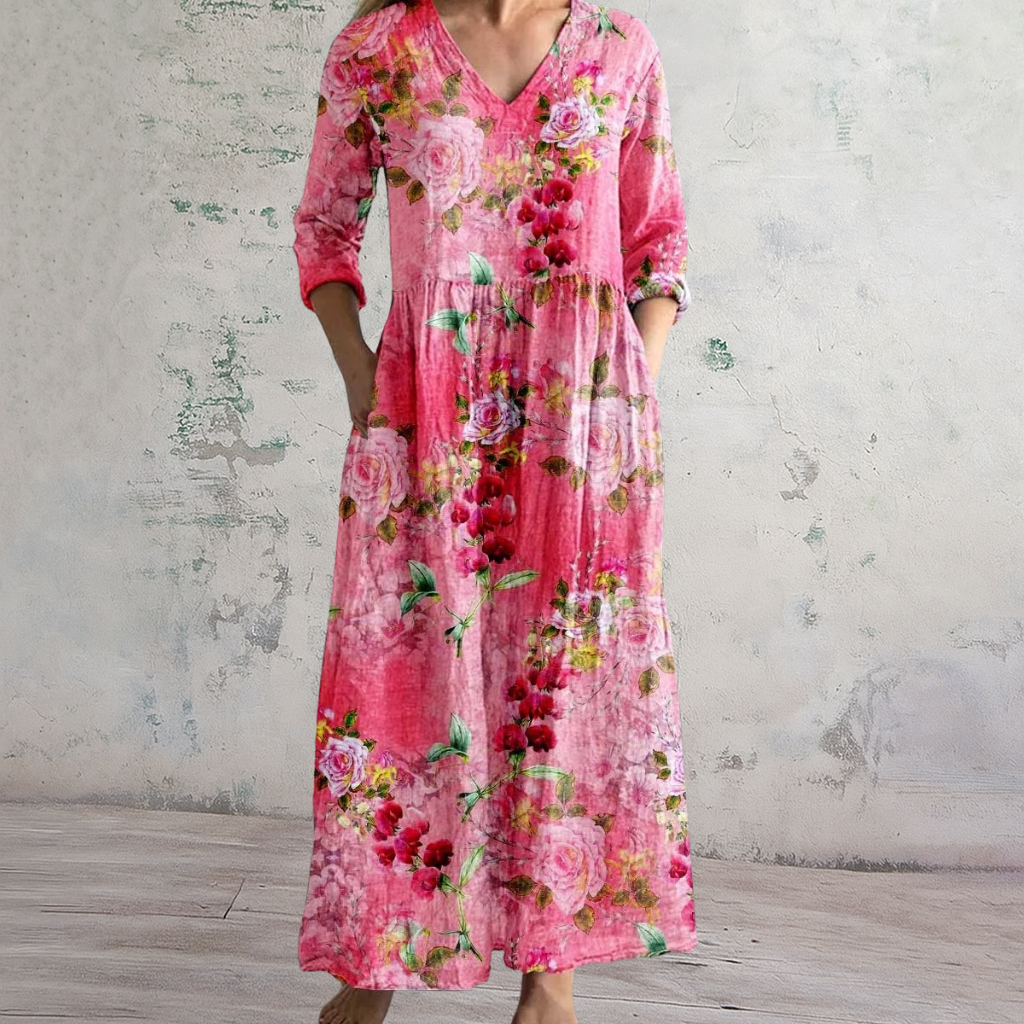 Rosalie Floral Maxi Dress