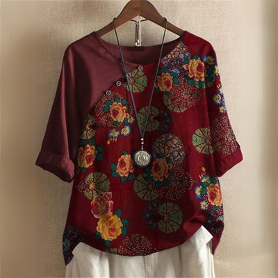 Indilia Flattering Elegant Blouse