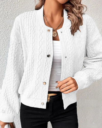 Lucille™  | Elegant Textured Cardigan