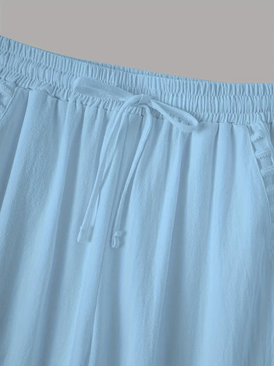 Tracey Contrast Trim Cropped Pants