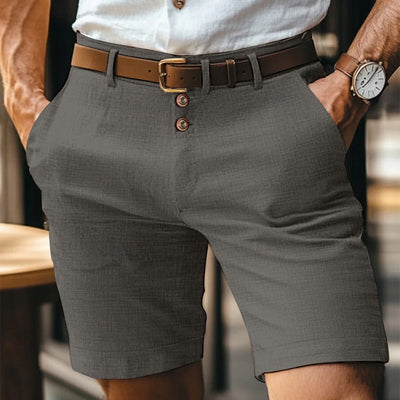 Classic™ Taro – Linen Blend Summer Shorts