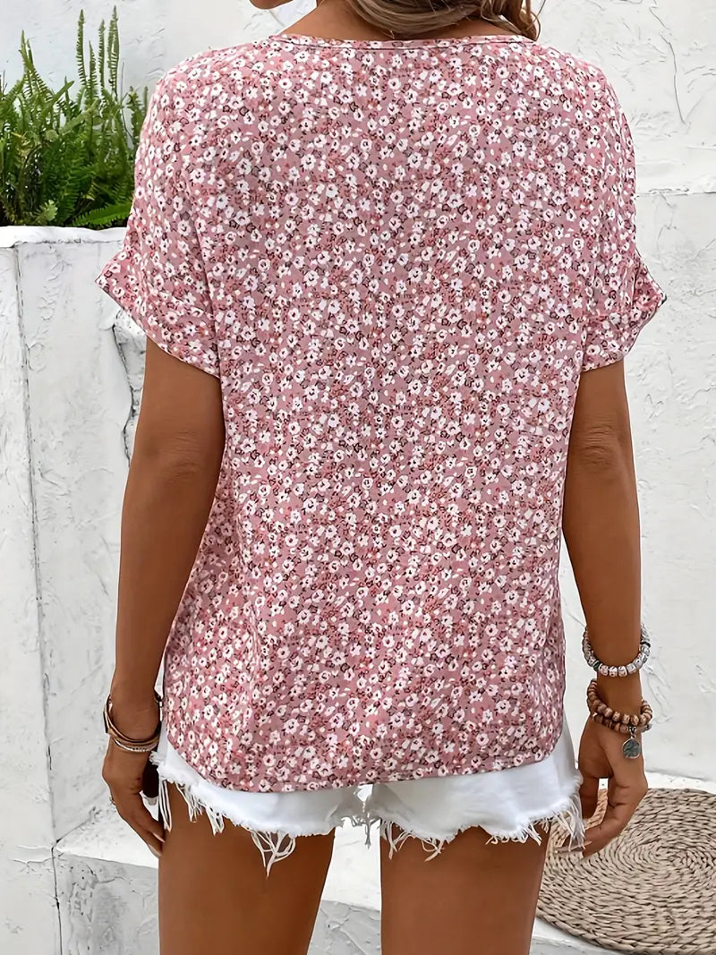 Yelina | Breezy Floral Summer Blouse