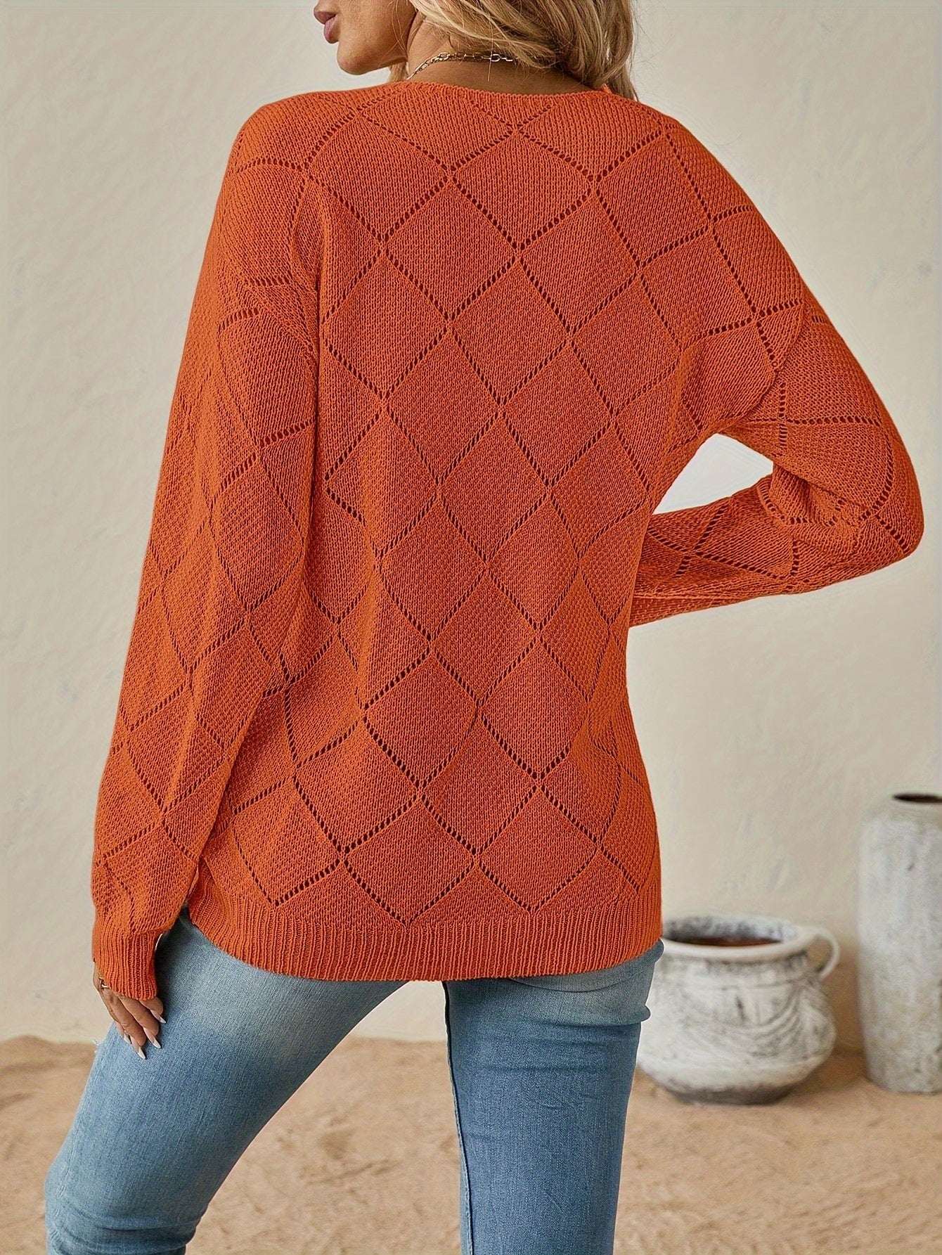 Velura V-Neck Pullover