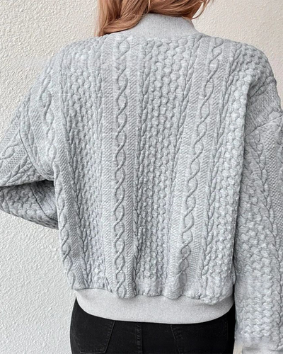 Lucille™  | Elegant Textured Cardigan