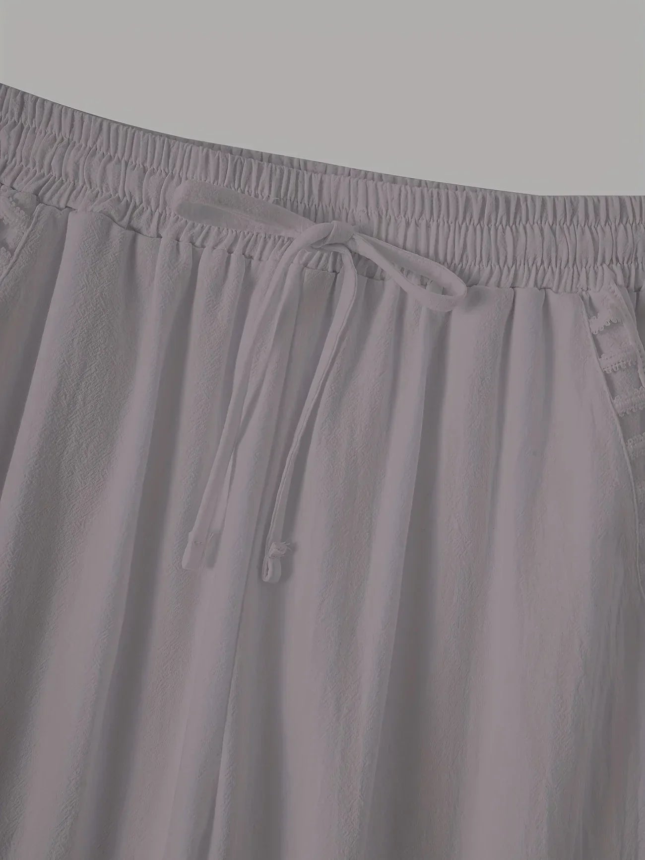 Tracey Contrast Trim Cropped Pants