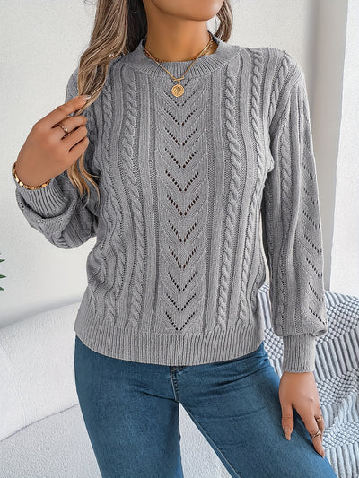 Sienna | No-Itch Cable Sweater