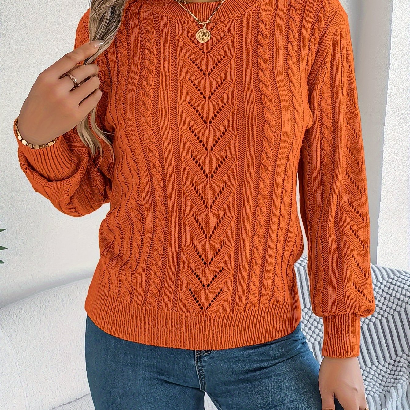 Sienna | No-Itch Cable Sweater