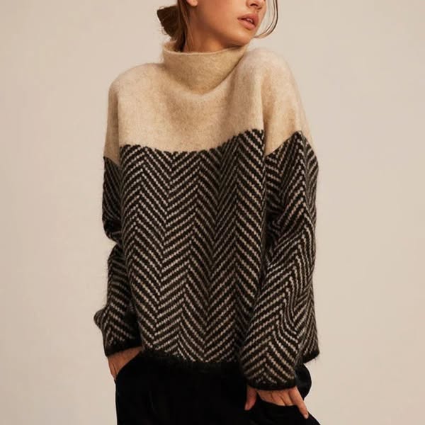 ADELIE premium knit turtleneck
