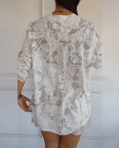 Sandra Floral Print Blouse