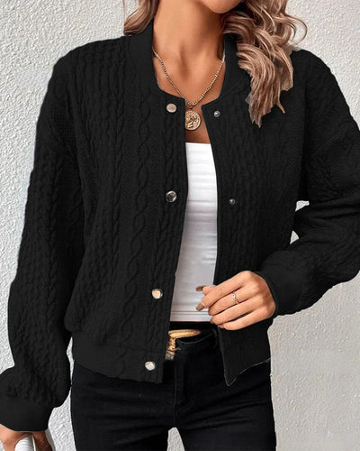Lucille™  | Elegant Textured Cardigan