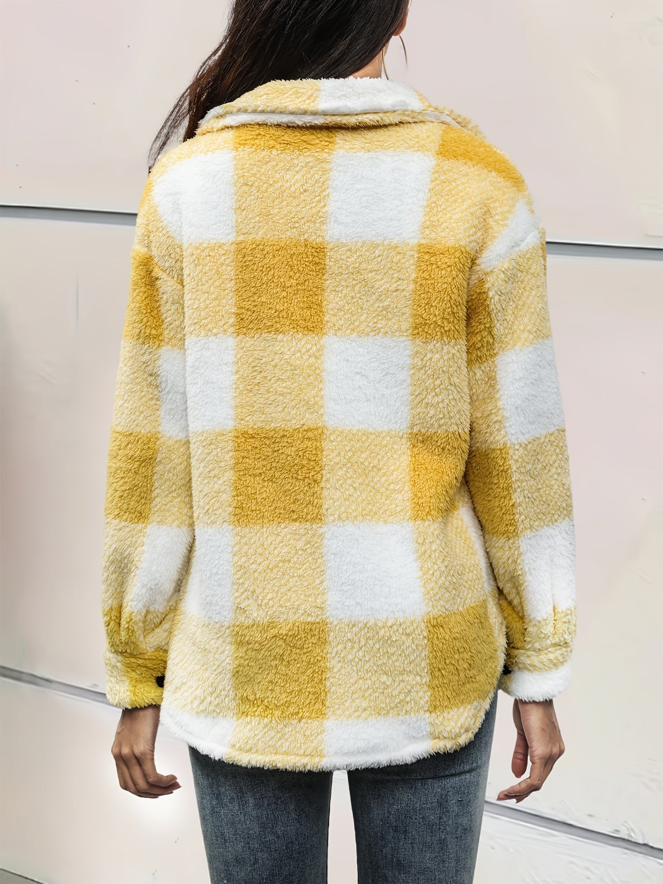 Kiara Stylish Fleece Oversized Jacket