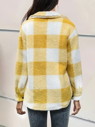 Kiara Stylish Fleece Oversized Jacket