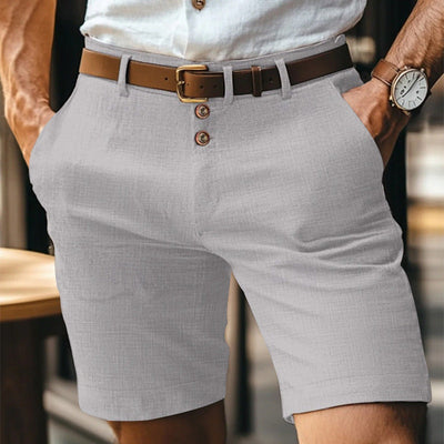 Classic™ Taro – Linen Blend Summer Shorts