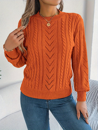 Sienna | No-Itch Cable Sweater