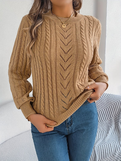 Sienna | No-Itch Cable Sweater