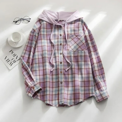 Ceryst Checked Women's Cardigan