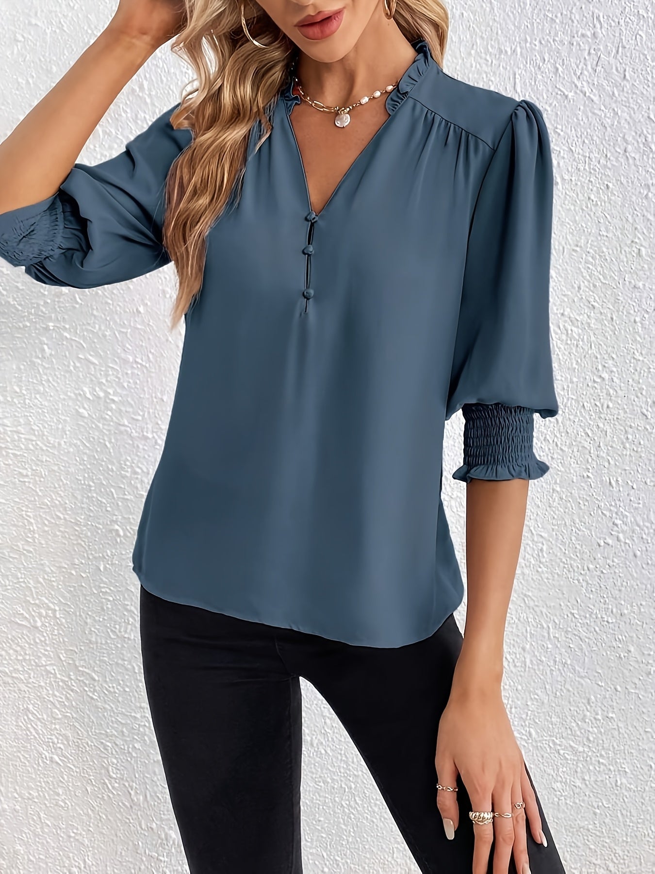 Sophie | Ruffle Blouse