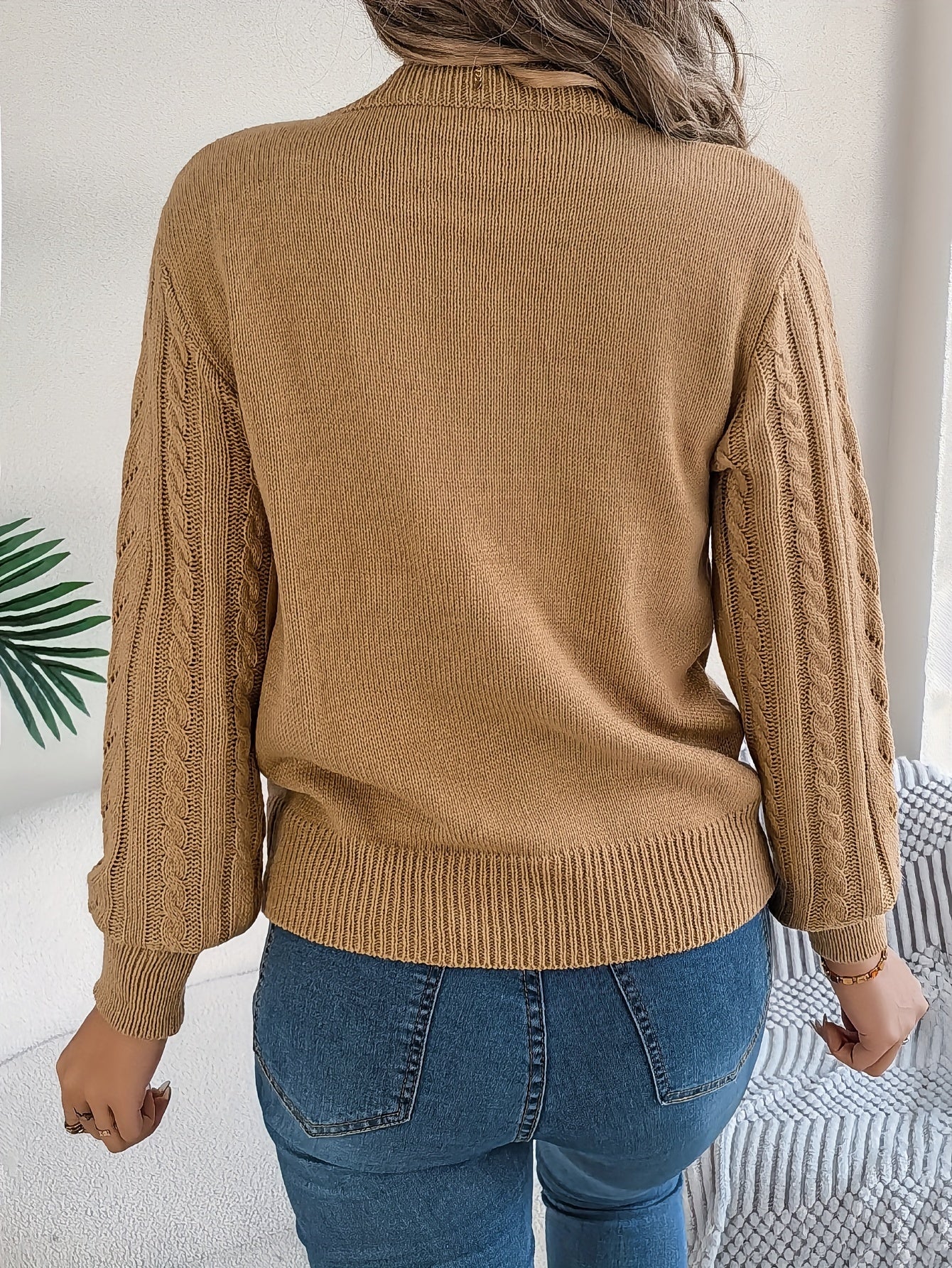 Sienna | No-Itch Cable Sweater
