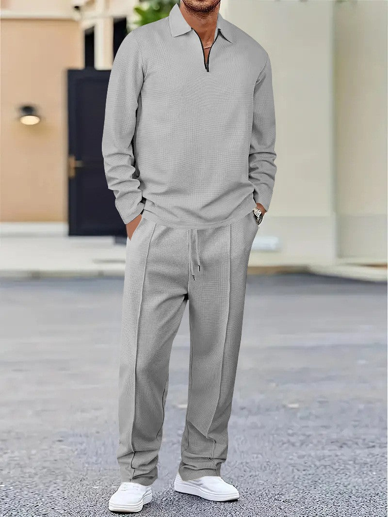Levi™ |  Two-Piece with Zip & Lapel Detail