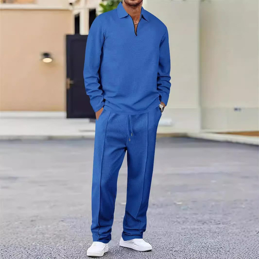 Levi™ |  Two-Piece with Zip & Lapel Detail