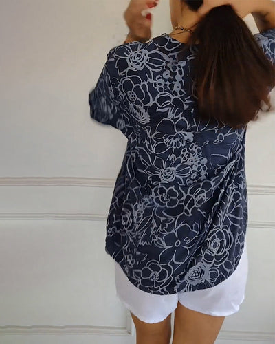 Sandra Floral Print Blouse