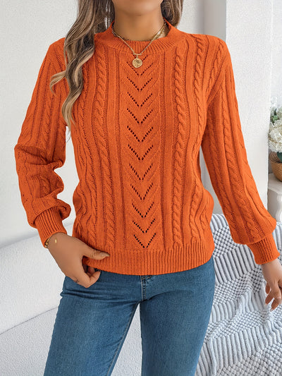 Sienna | No-Itch Cable Sweater