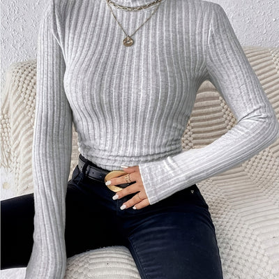 Elevé High-Neck Knit