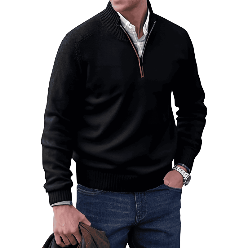 Classic™ Noah – Half-Zip Knit Sweater