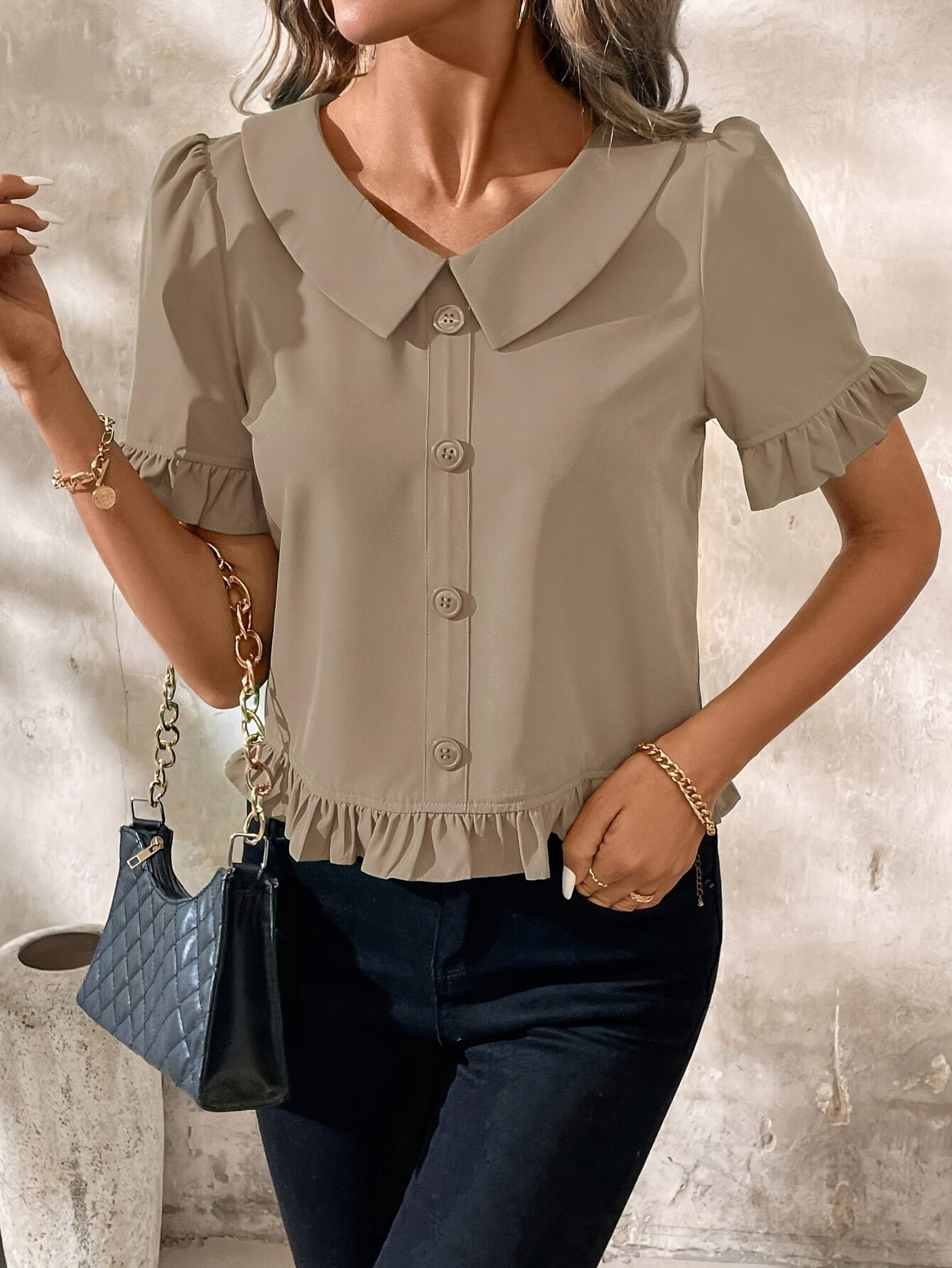 Luna | Babydoll Shirt