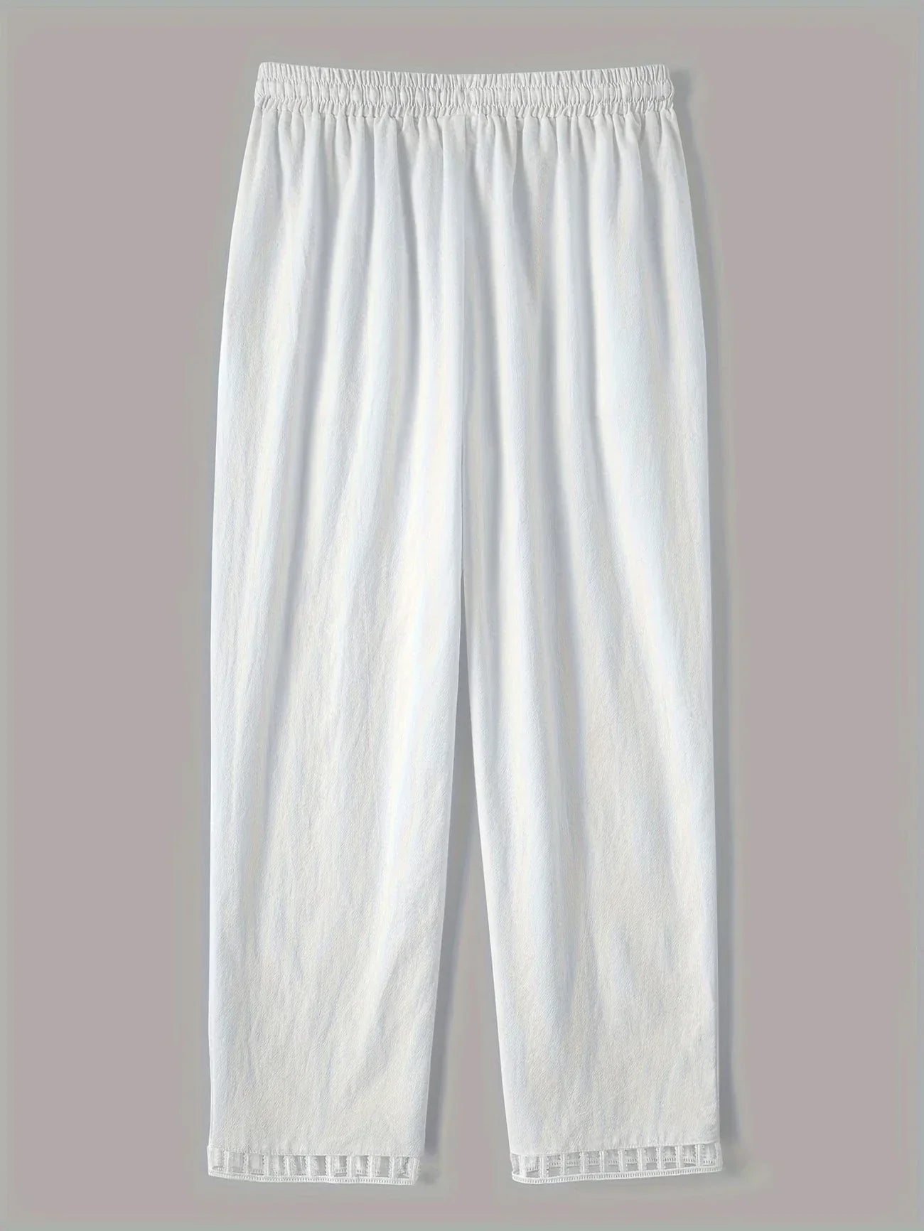 Tracey Contrast Trim Cropped Pants