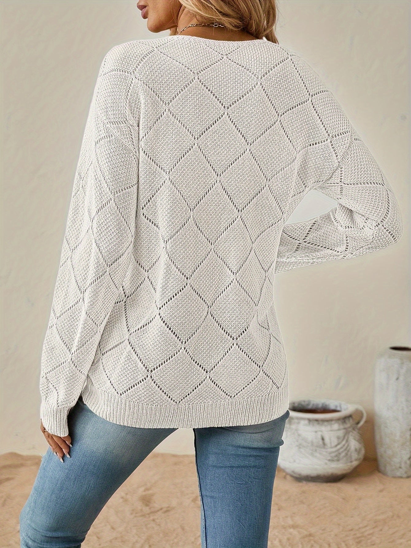 Velura V-Neck Pullover