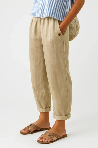 Edith Timeless comfort in a light linen and cotton blend