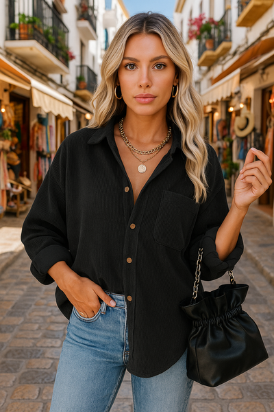 Isla Oversized Spring Blouse