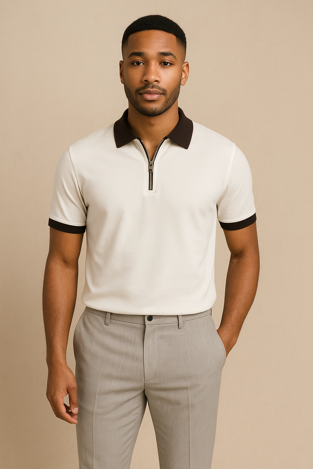 George™ | Relaxed Fit Printed Polo