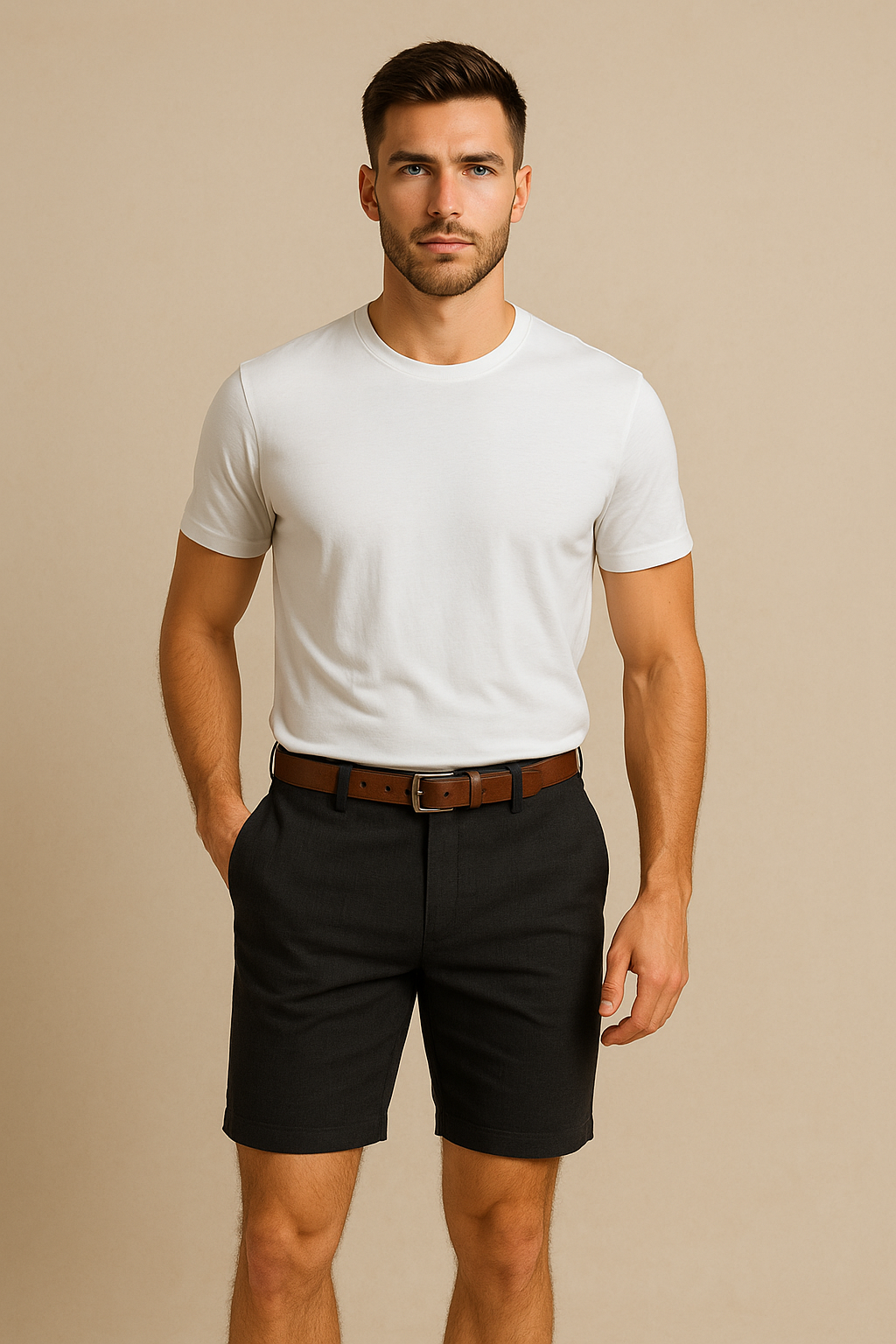 Classic™ Taro – Linen Blend Summer Shorts