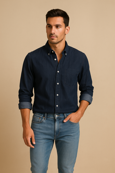 Leonardo | Modern Denim Shirt