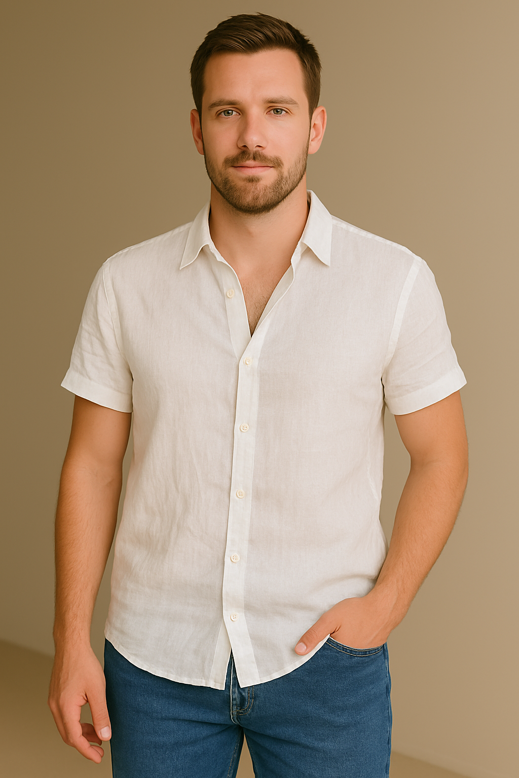Classic™ Elvio – Lightweight Collared Shirt