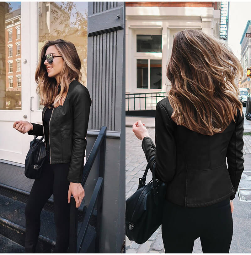 Sophia Italian Leather Jacket