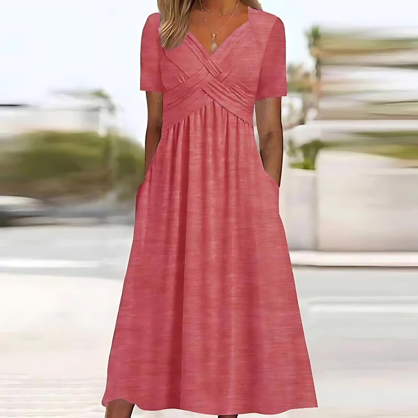Liselot | Women’s Midi Dress with Timeless Elegance