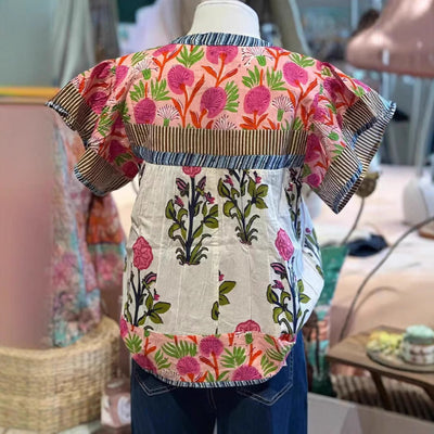 Uriella Embroidered Boho Blouse