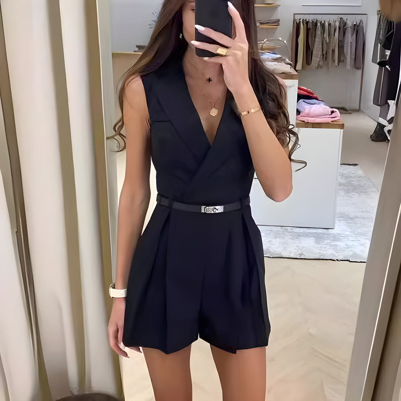 Ivy™ | Sleek Sleeveless Jumpsuit