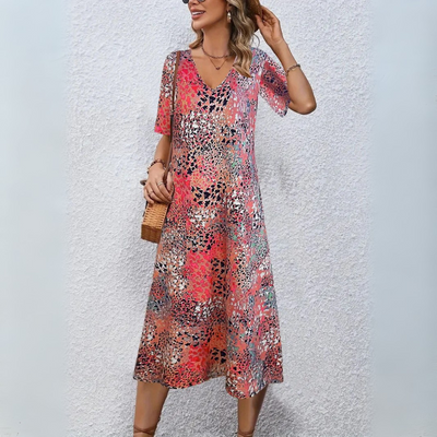 Sienna Vibrant Mid Length Dress