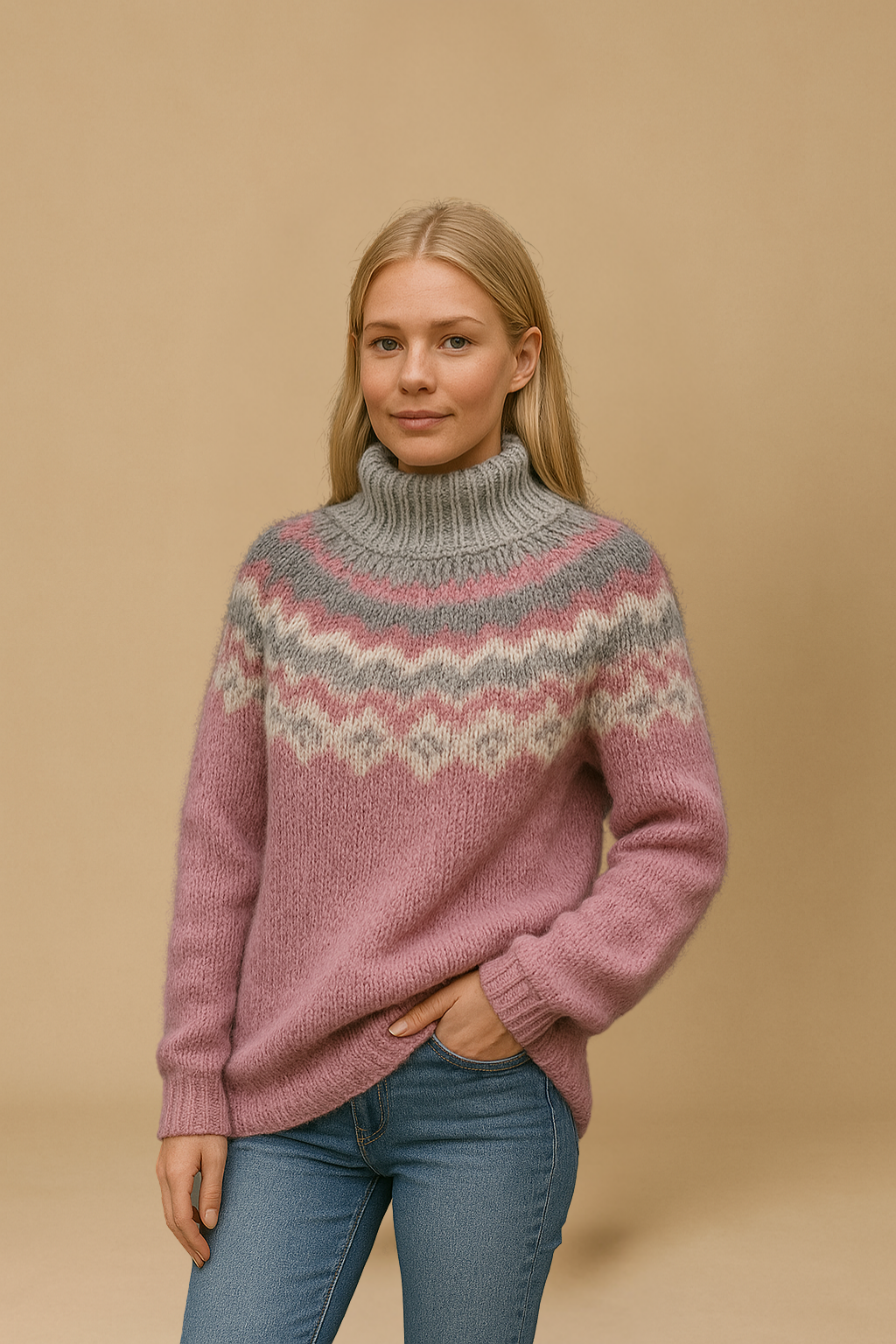 Ella™ | Patterned Knit Sweater