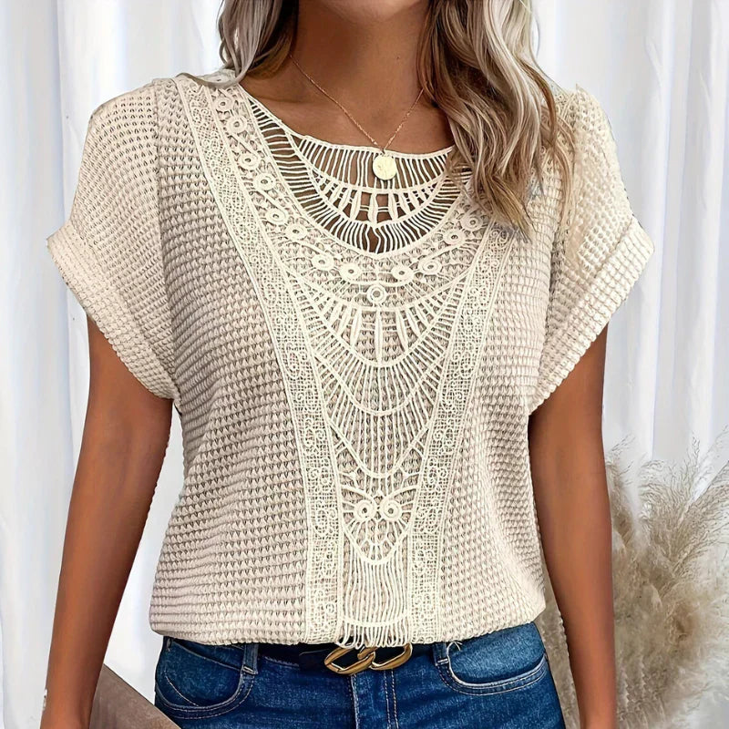Alitzel - Lace Top oversized