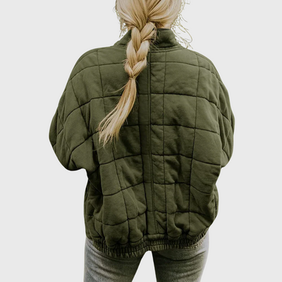 Josiane | Gewatteerde jas met elegante oversized look