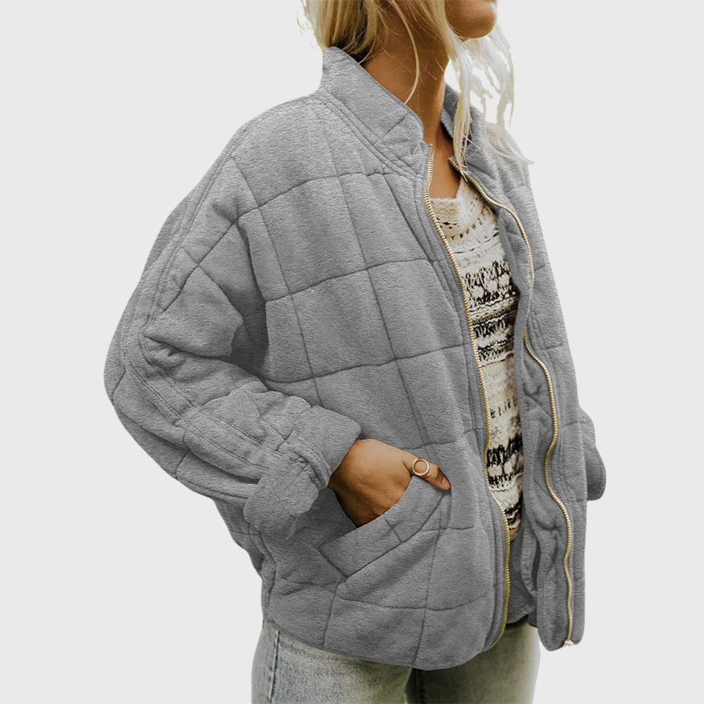 Josiane | Gewatteerde jas met elegante oversized look